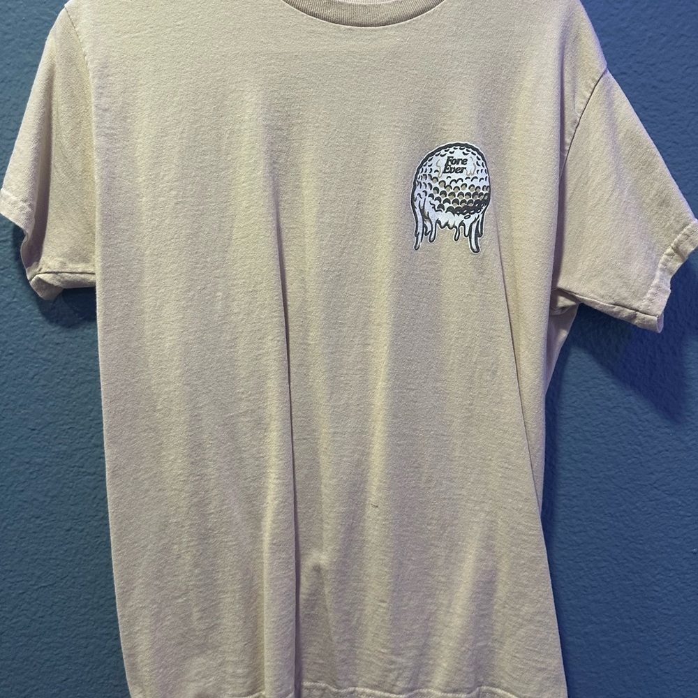 Cream Graphic T-Shirt